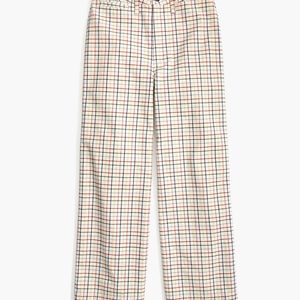 Madewell Wide Leg Emmett in Rainbow Windowpane